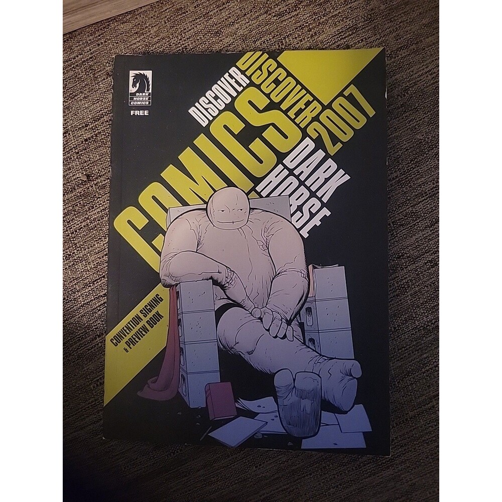 2007 Discover Dark Horse Comics Manga Convention Signing & Preview Book